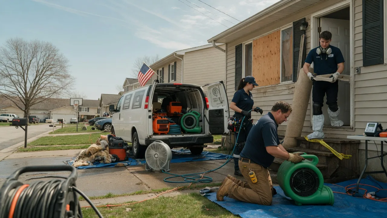 Water Damage Restoration in East Liverpool, OH near me
